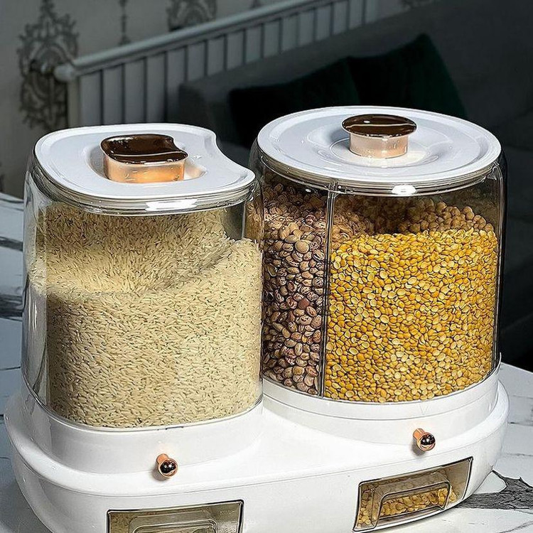 ست جاحبوباتی و جابرنجی دوقلو مدرن چرخشی ۳۶۰ درجه