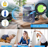 پنکه مه پاش رومیزی مدل توربو