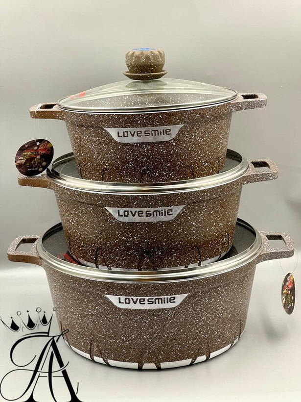 سرویس قابلمه 6 پارچه گرانیت