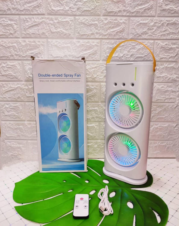 پنکه شـارژی مه پاش ۲ فن دار کنتــرل دار