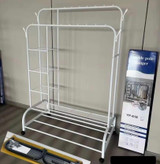 رگال دوبل چرخدار قابل حمل روکش دار تحمل وزن 58 کیلو گرم