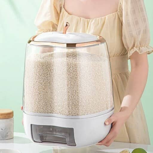 جا برنجی 10 کیلویی مدل اپل سایز بزرگ وارداتی