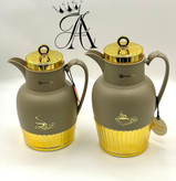 فلاکس جفتی رنگ ثابت شیشه صورتی وارداتی