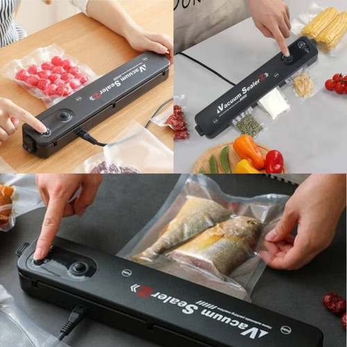 دستگاه 2 کاره وکیوم و پرس مواد غذایی