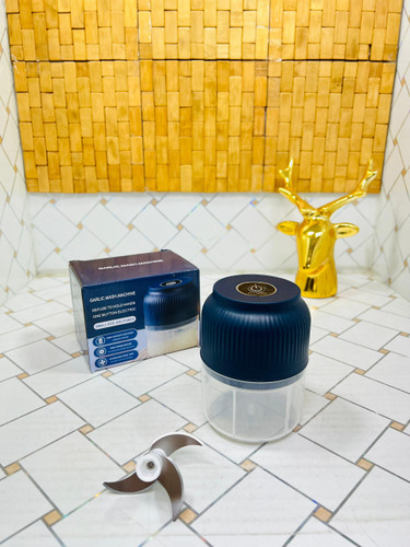 خردکن ۳ تیغه شارژی رنگ سورمه ای