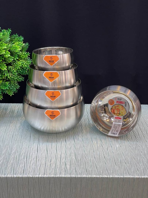 کاسه استیل دو جداره 304