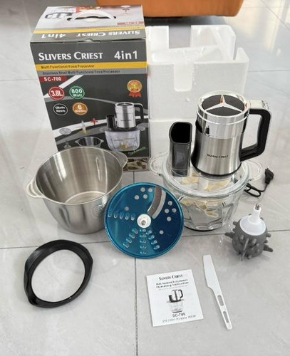 خردکن ۴کاره و دوکاسه سیلور کرست جدید