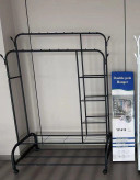 رگال دوبل چرخدار دو طبقه تحمل وزن تا 58 کیلو عمده