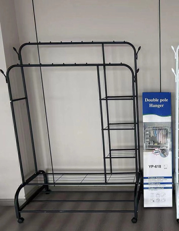 رگال دوبل چرخدار دو طبقه تحمل وزن تا 58 کیلو عمده