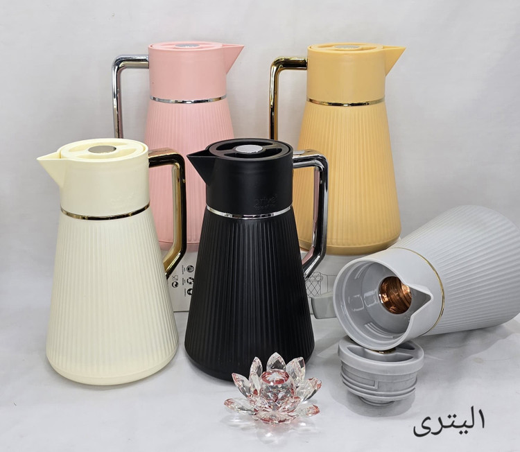 فلاکس خط دار شیشه صورتی