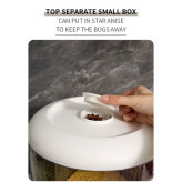 جا حبوباتی و جا تخم مرغی شش خانه چرخشی