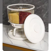 جا حبوباتی و جا تخم مرغی شش خانه چرخشی