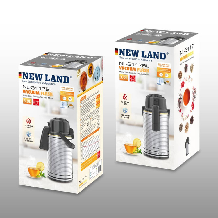 فلاسک پمپی مدل NL-3117BL