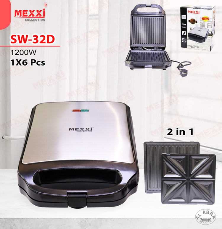 ساندویج ساز دو کاره مکسی مدل SW-32D