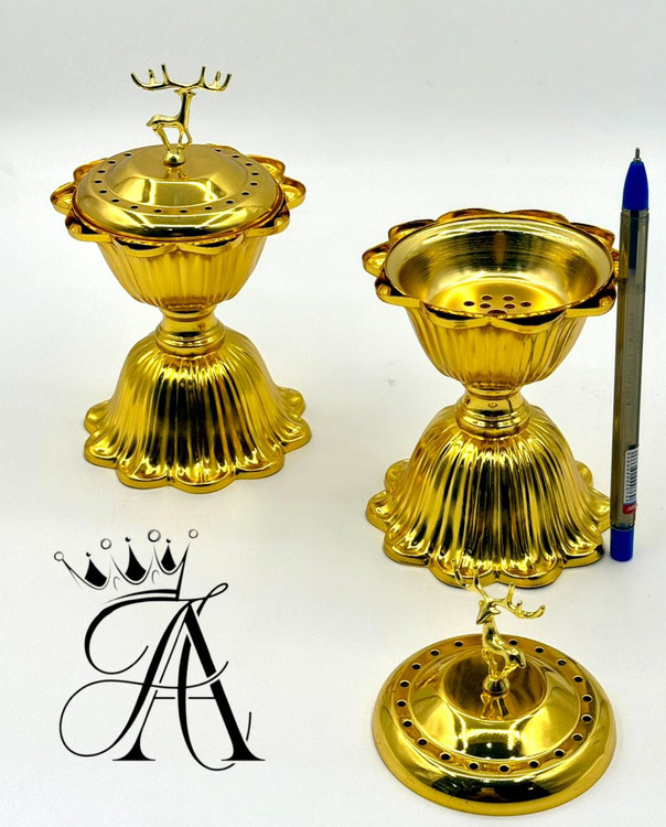 اسفند دود کن گشته سوز ذغالی رنگ ثابت