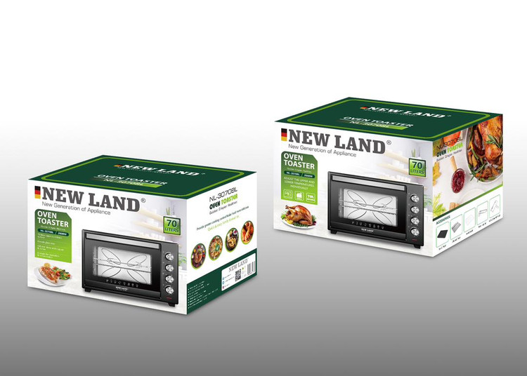 اون توستر 70 لیتری نیولند مدل NL-3070BL