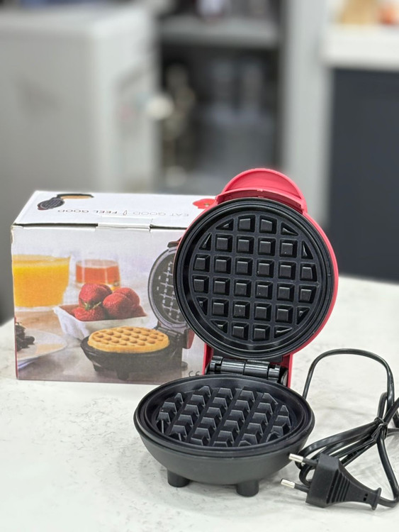 مینی وافل ساز و مینی دونات ساز مدل گرد و قلبی