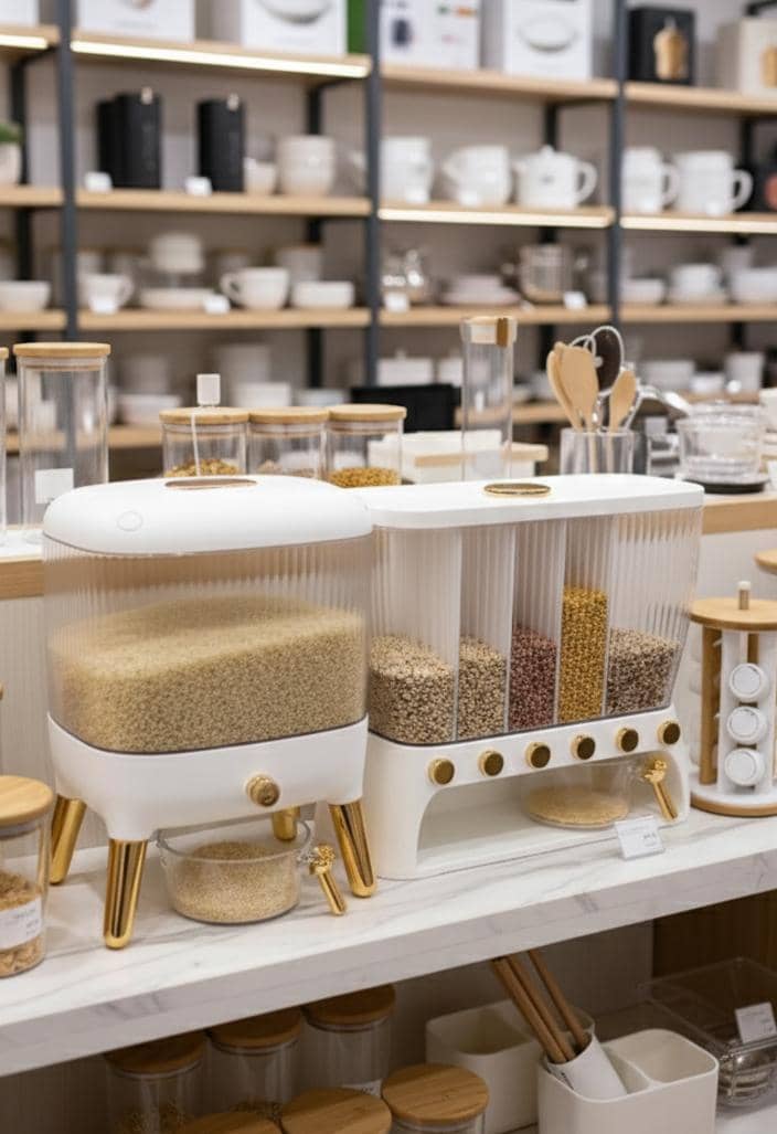 ست جاحبوباتی و جابرنجی مستطیل مدرن و نظم آشپزخانه شما