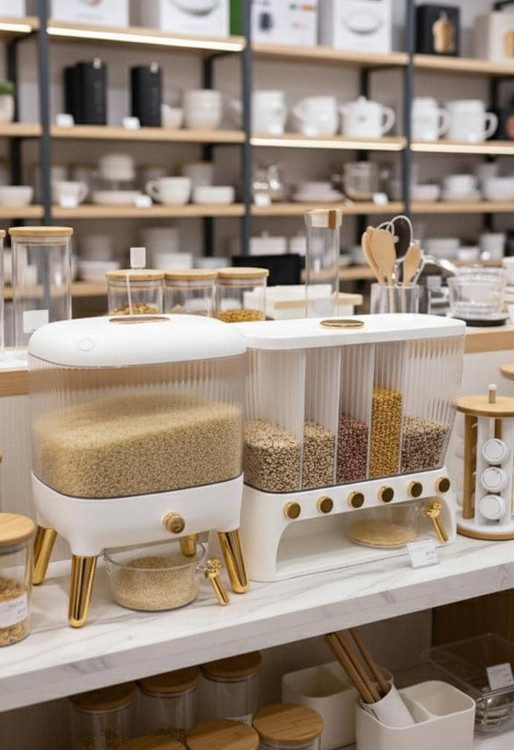 ست جاحبوباتی و جابرنجی مستطیل مدرن و نظم آشپزخانه شما