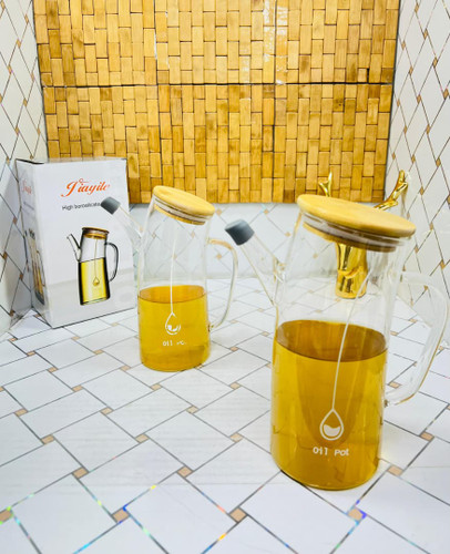 روغن ریز پیرکس ضخیم درب بامبو طرح پنگوئنی