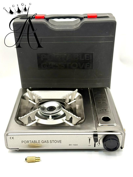 اجاق گاز مسافرتی تمام استیل دو کاره قابلیت وصل شدن به گاز شهری