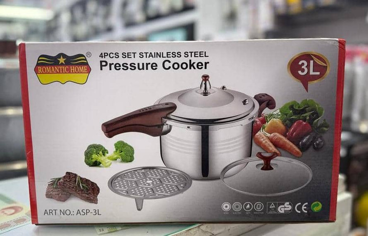 زودپز بدنه استیل ضد زنگ 3 کاره