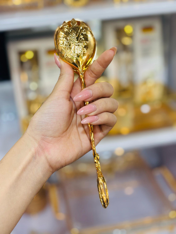 انبر تمام طلایی رنگ ثابت