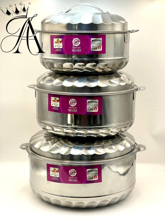 ظرف غذای گرم نگهدارنده تمام استیل دوجداره هات پت