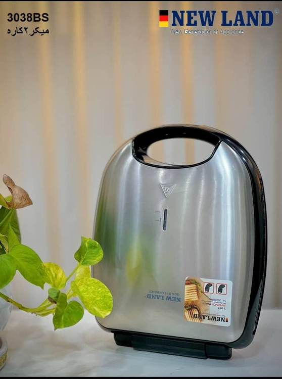 ساندویچ میکر ۲ کاره نیولند مدل ۳۰۳۸