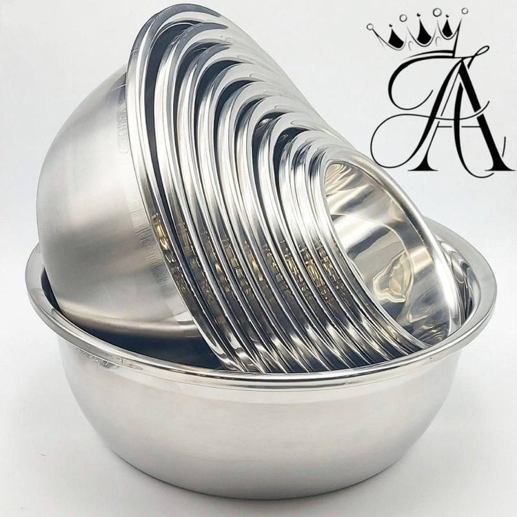 لگن 6 تکه یونیک وارداتی استیل نگیر ضد زنگ