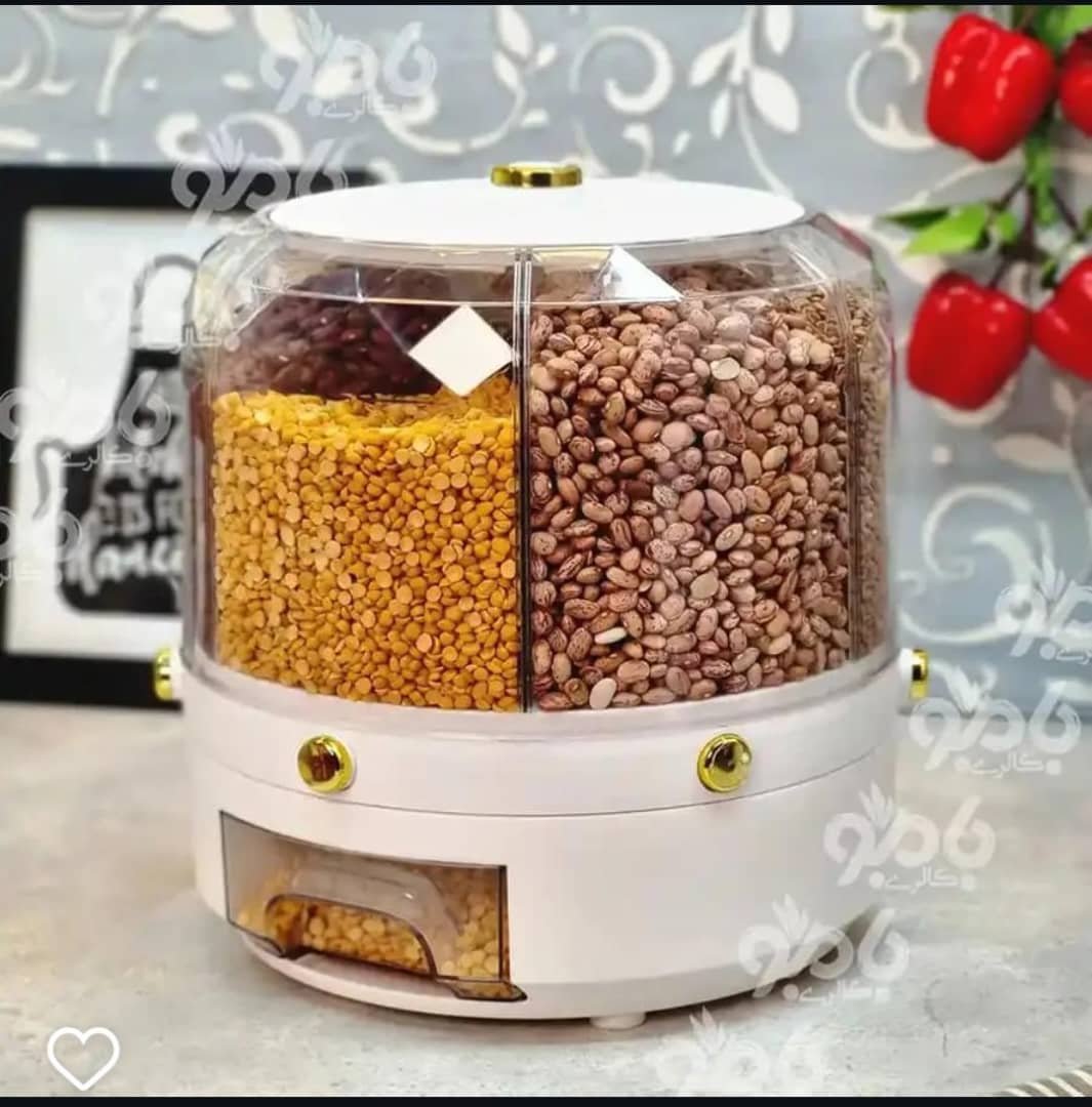 جاحبوباتی الماسی 6خانه چرخشی دکمه طلایی
