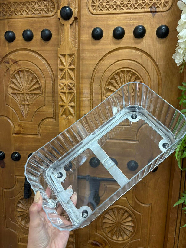 کلمن یخچالی جنس اکرولیک دارای شیر استیل